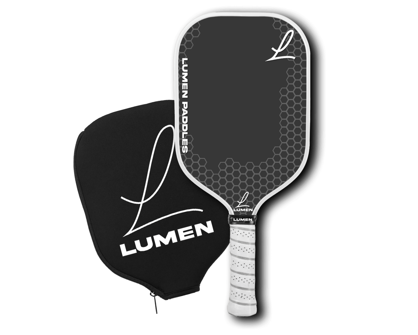 The Bold Vibe Thermoformed Pickleball Paddle and cover