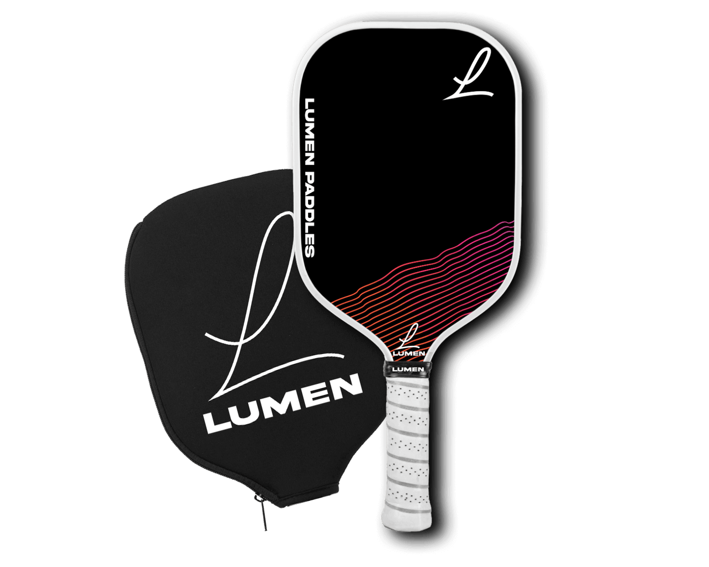 The Chill Vibe Thermoformed Pickleball Paddle and cover