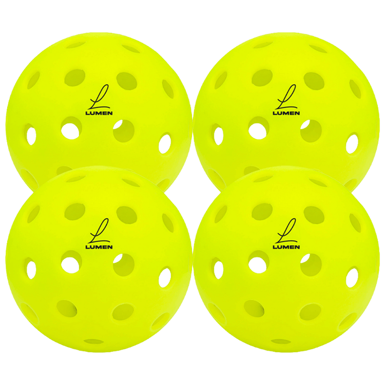 Lumen LP40 seamless outdoor pickleballs
