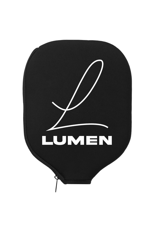 Lumen Paddles BlackmPickleball Paddle Cover