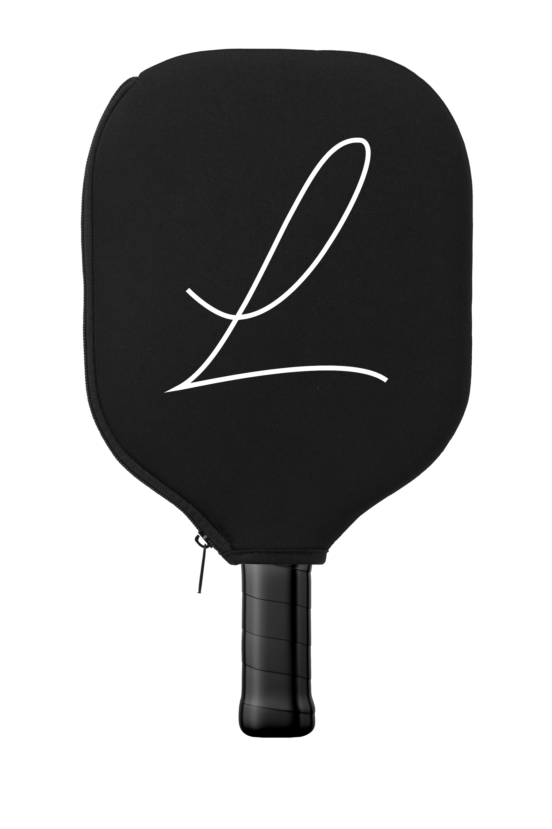 Lumen Paddles BlackmPickleball Paddle Cover - Back