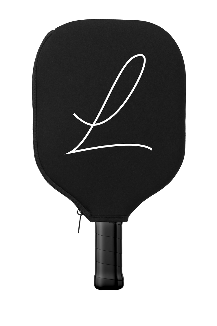 Lumen Paddles BlackmPickleball Paddle Cover - Back