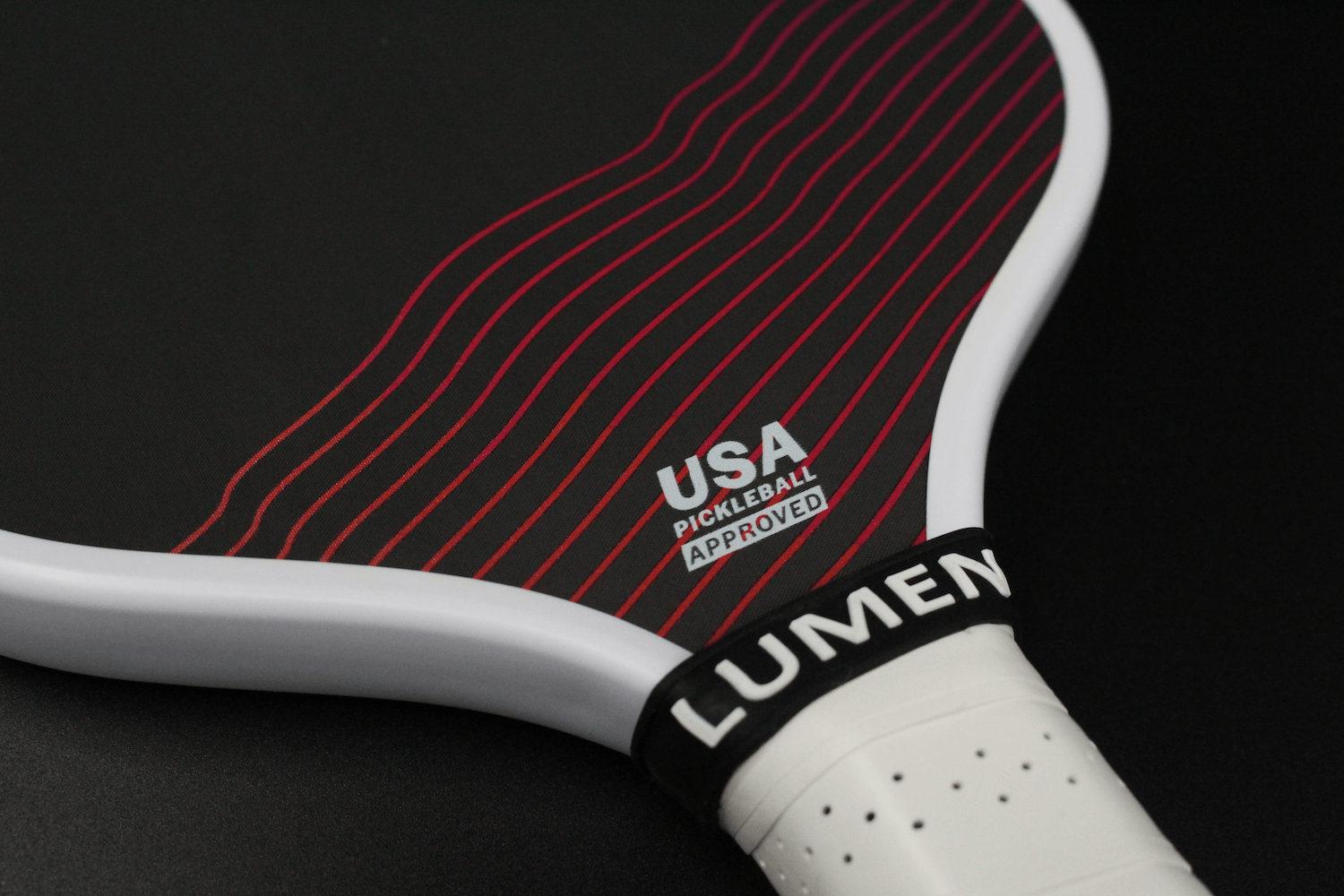 Chill Vibe pickleball paddle with USAPA seal
