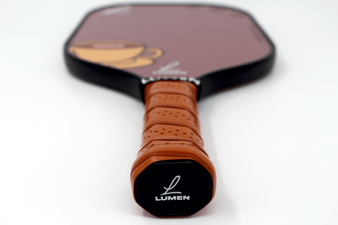 Coffee Vibe Pickleball Paddle - End Cap