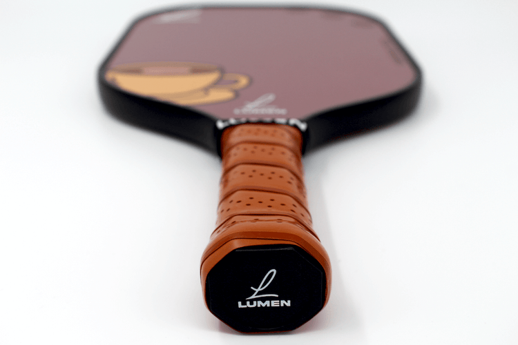 Coffee Vibe Pickleball Paddle - End Cap