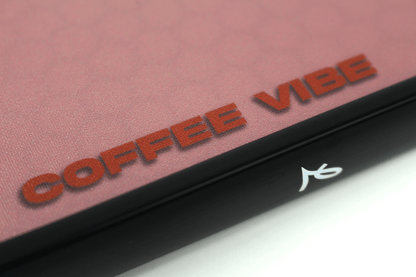 Coffee Vibe Pickleball Paddle - Side Logo