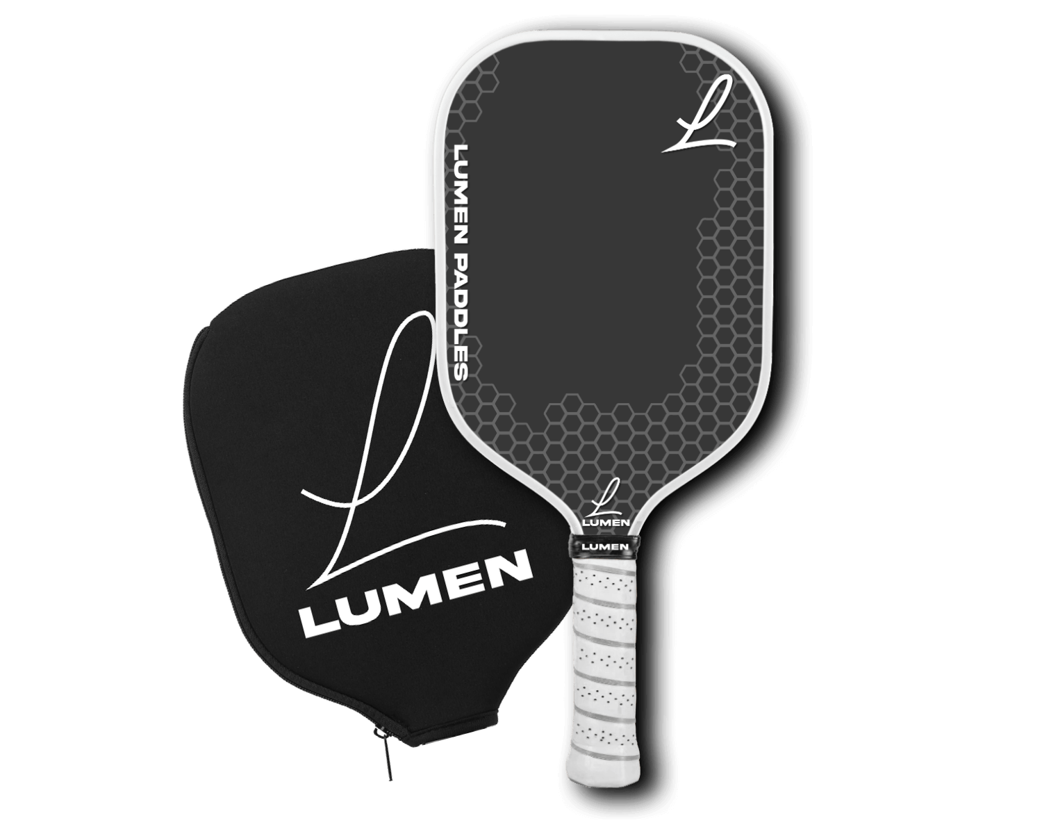 The Bold Vibe Thermoformed Pickleball Paddle and cover