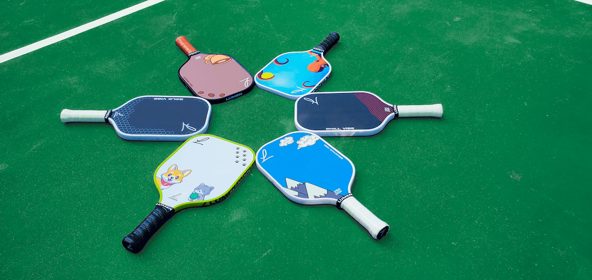 lumen pickleball paddle collection