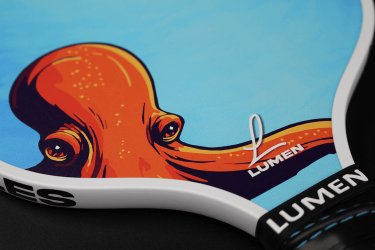 The Kraken Youth Pickleball Paddle Design and Logo