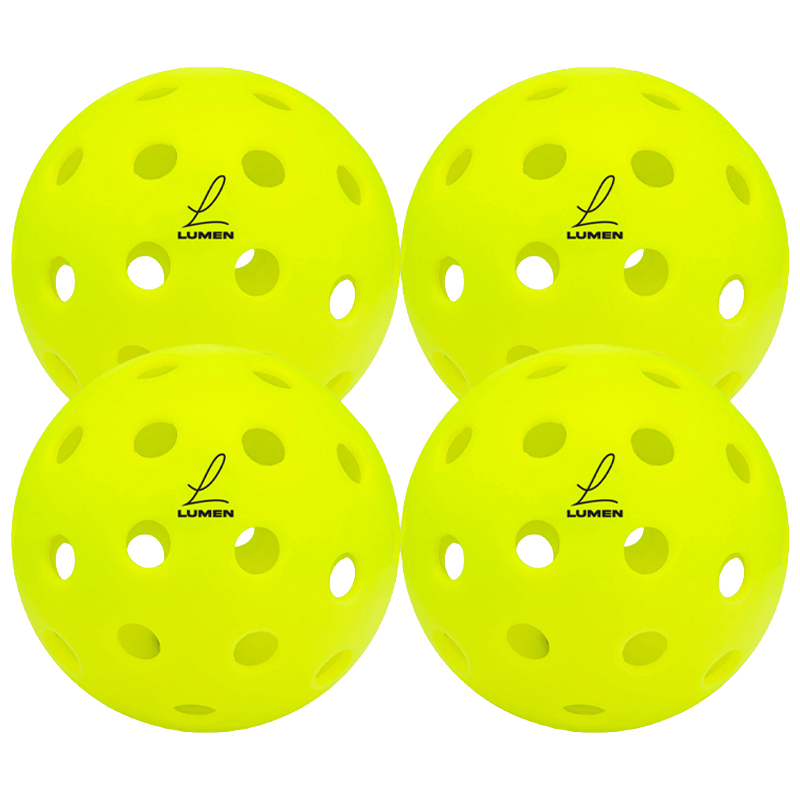 Lumen LP40 seamless outdoor pickleballs