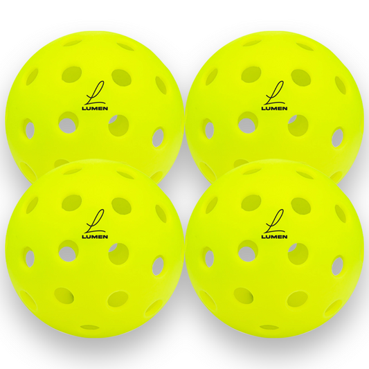 Lumen LP40 seamless outdoor pickleballs